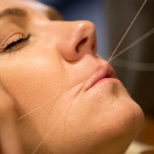 Upper Lips Threading