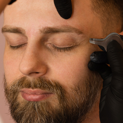 Men's Eyebrow Threading